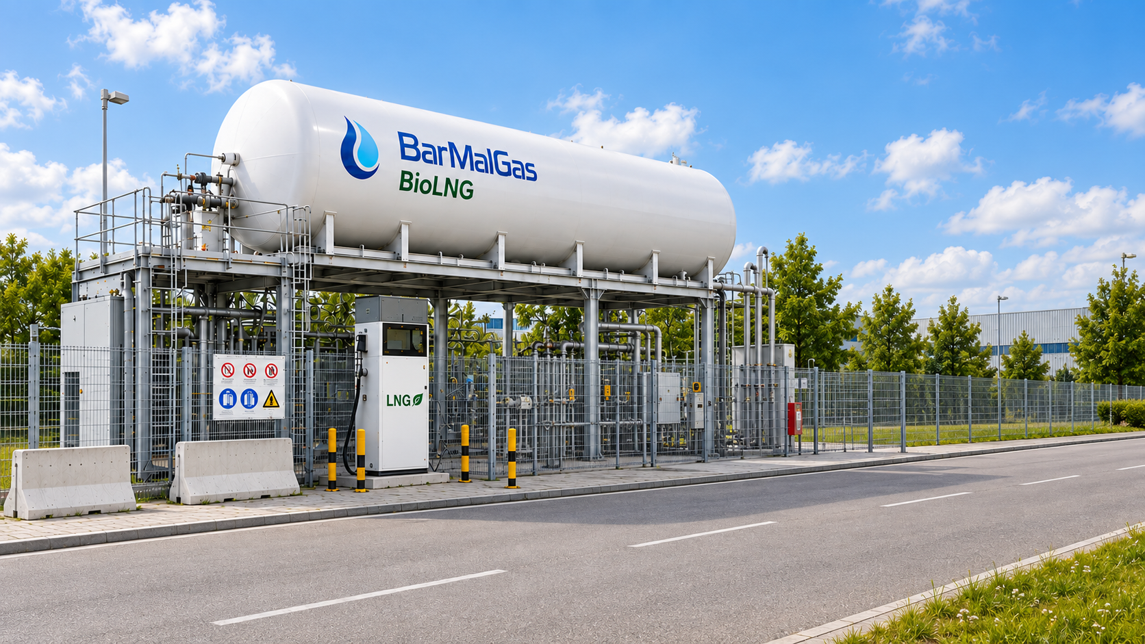 BarMalGas BioLNG & LNG filling station